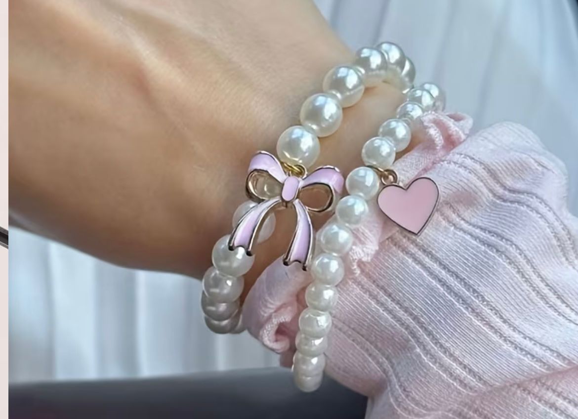 TWO PIECE PEARL BRACELET