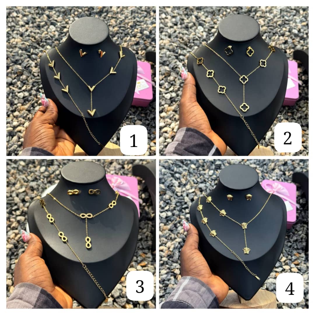 NON - TARNISH JEWELRY SET