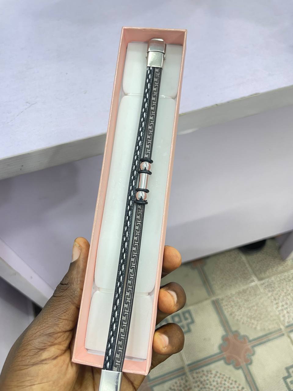 Male Leather Bracelet