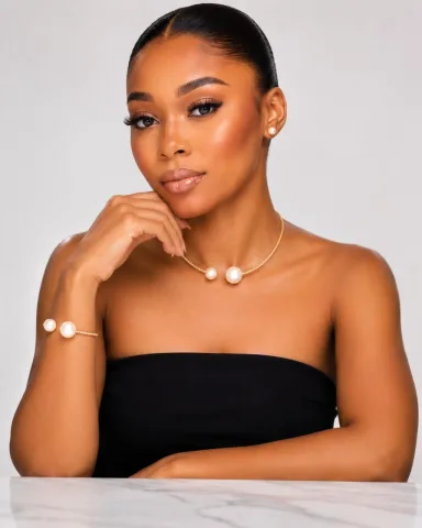 Fashion Pearl Choker Set